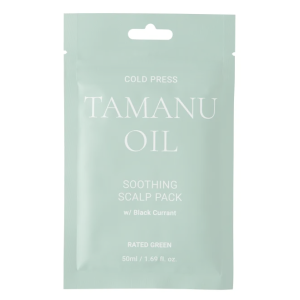 Маска заспокійлива з олією таману RATED GREEN Cold Press Tamanu Soothing Scalp Pack 50 мл