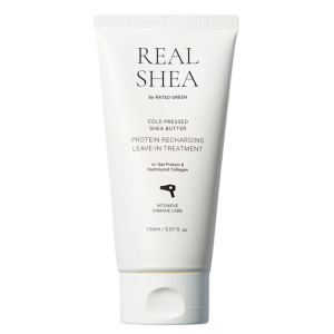 Відновлюючий термозахисний крем для волосся з маслом ши RATED GREEN Real Shea Gold Pressed Shea Butter Leave-in Treatment 