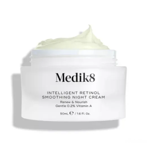 Відновлюючий та живильний нічний крем з 0,2% вітаміну А - INTELLIGENT RETINOL® SMOOTHING NIGHT CREAM Medik8